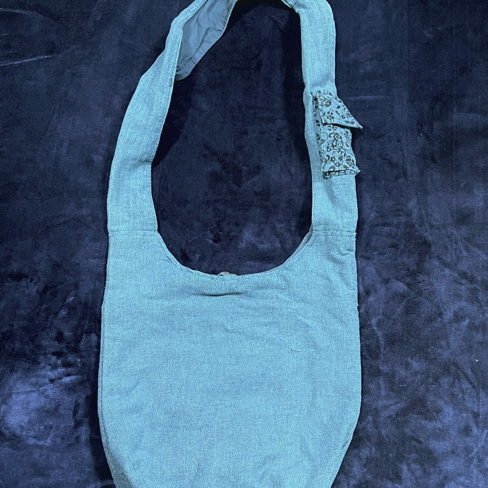 🦋🦒🩵Teal Long boho shoulder bag🦋🦒🩵 - Picture 2 of 4